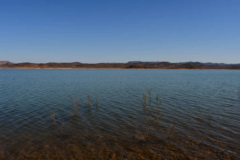 Stausee bei Ouarzazate