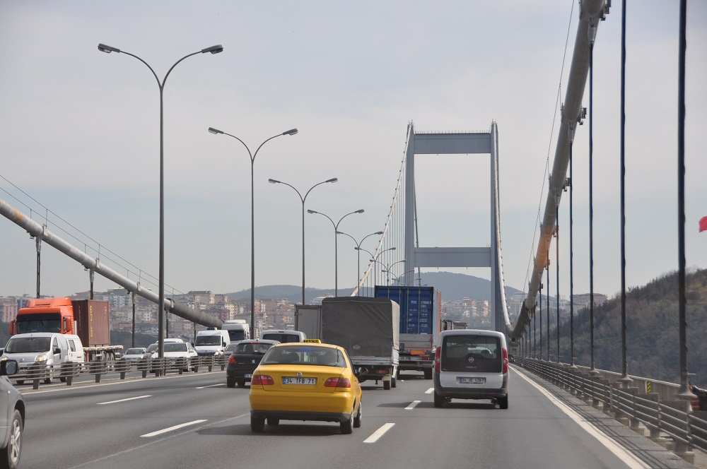 Brücke über Bosporus Istanbul