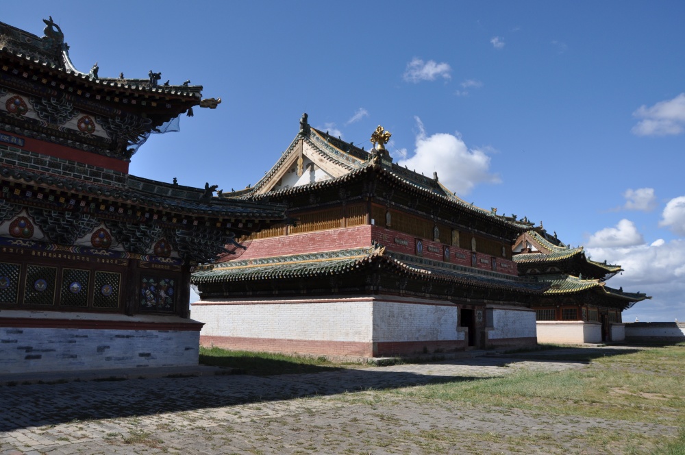 Drei Tempel bei Erdene Zuu