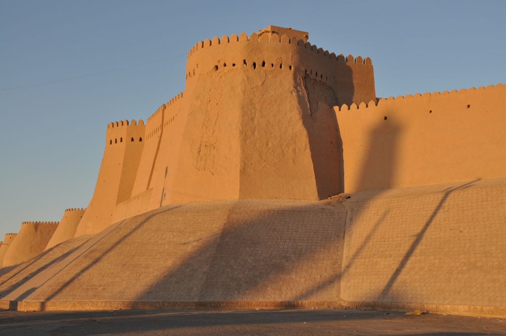 Historische Stadtmauer von Khiva