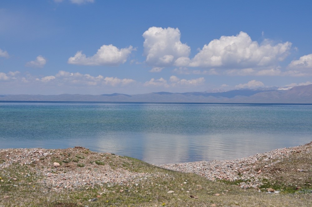 Klarer See, Wolken am Himmel