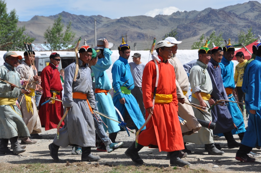 Mongolische Bogenschützen