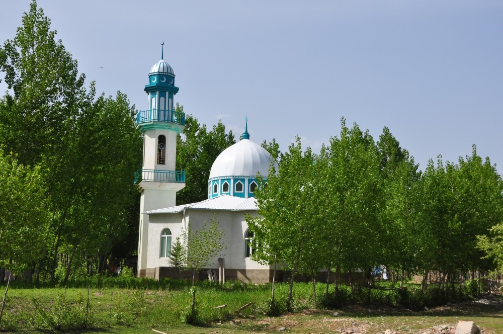 Moschee im Grünen