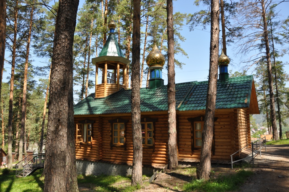 Russische Holzkirche