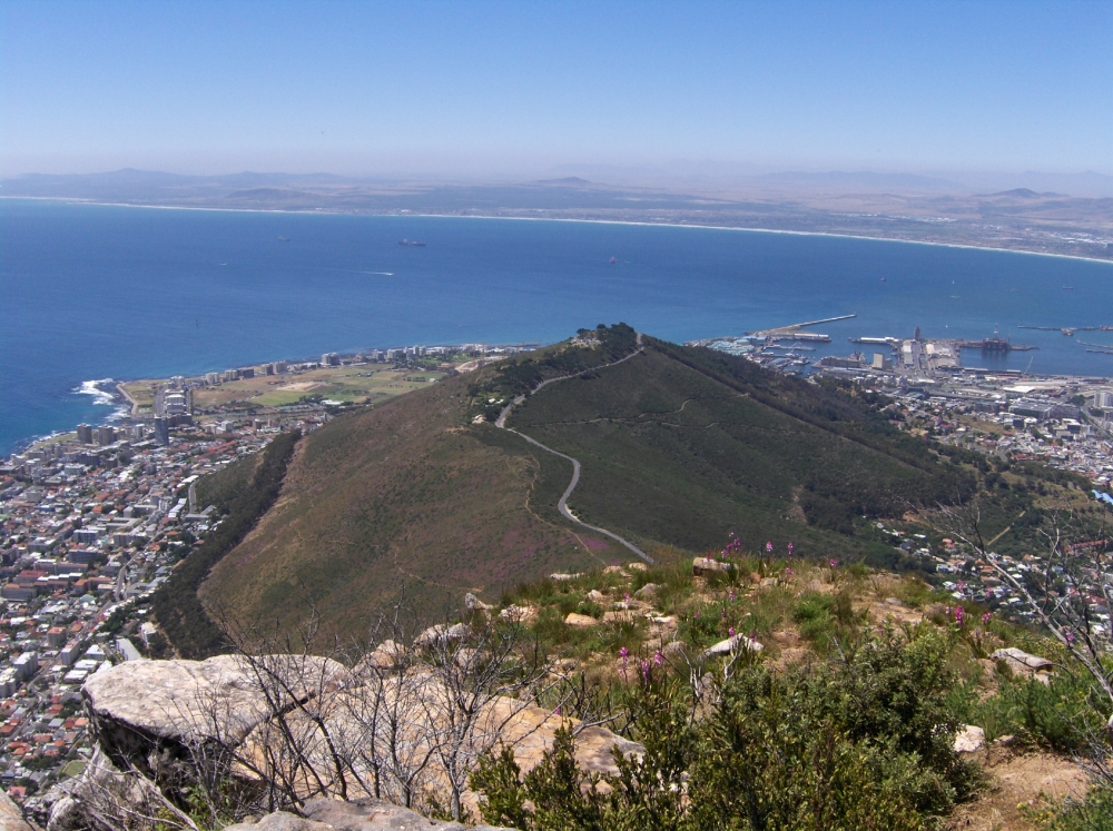 Ausblick auf Signal Hill und Tafelbucht