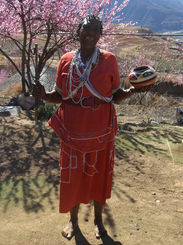 Sangoma - traditionelle Heilerin