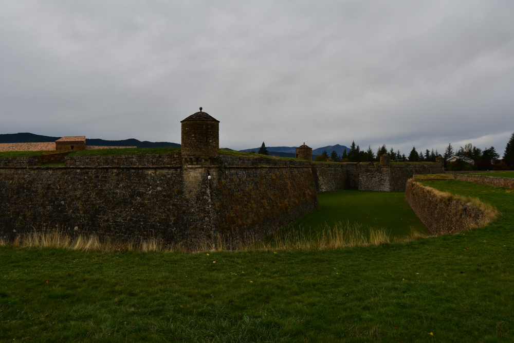 Citadel Jaca ein Türmchen Mauer