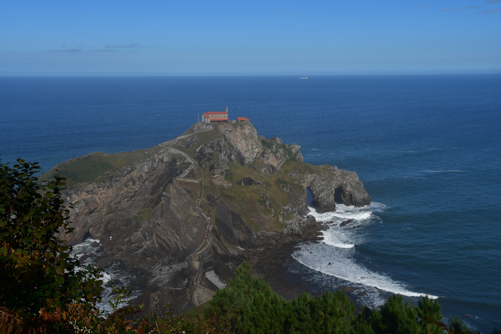 Gaztelugatxe Insel Meer