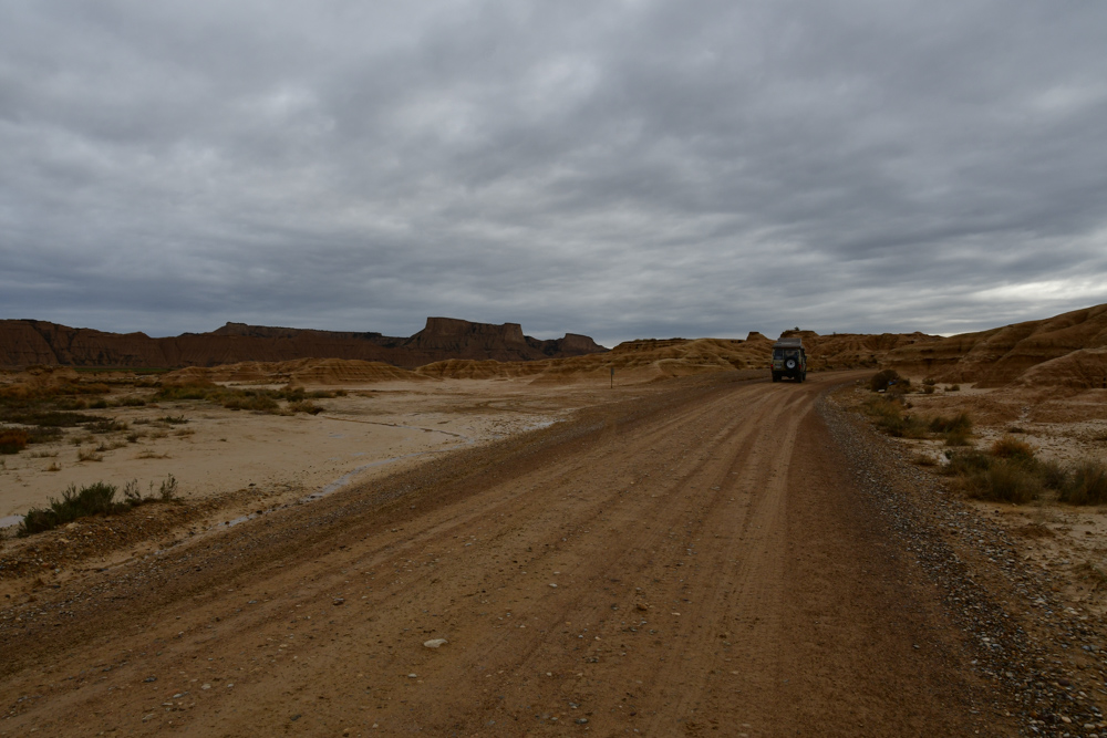 Halbwueste Bardenas Reales Piste Manny