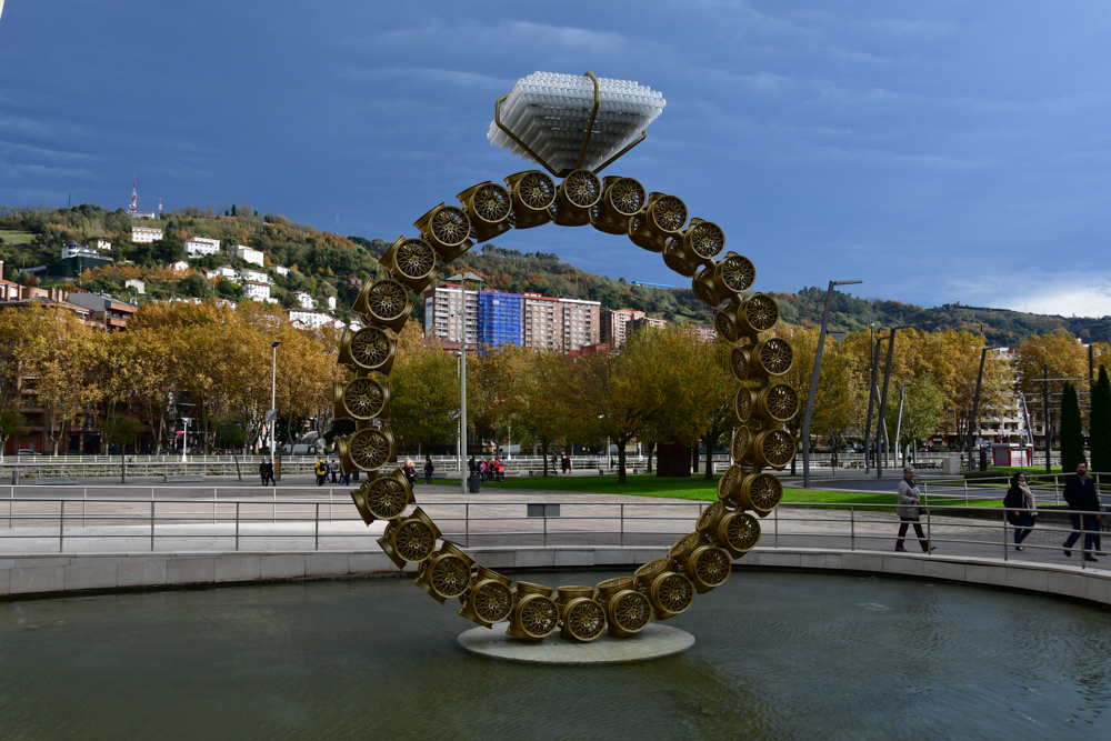 Kunstwerk Ehering Guggenheim Museum Bilbao