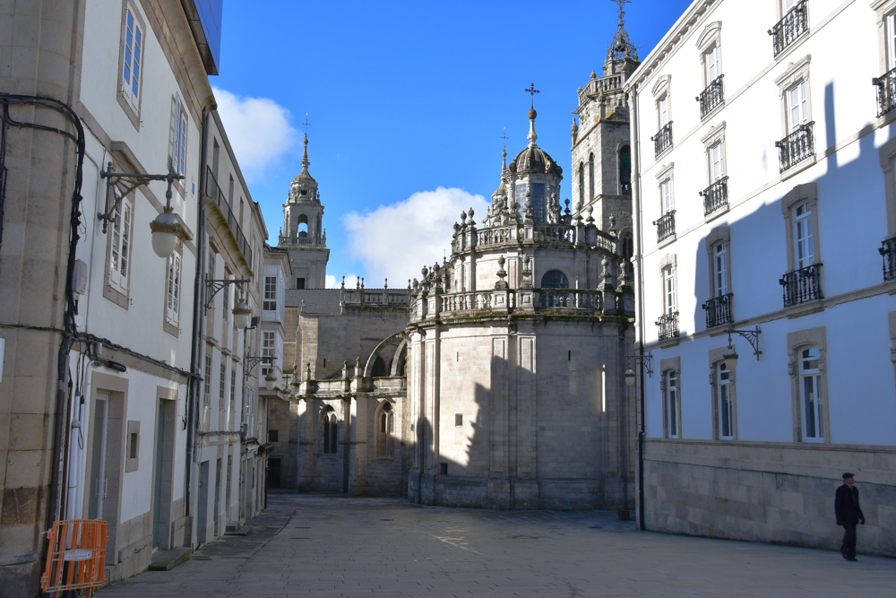 In der Altstadt Lugo Kirche