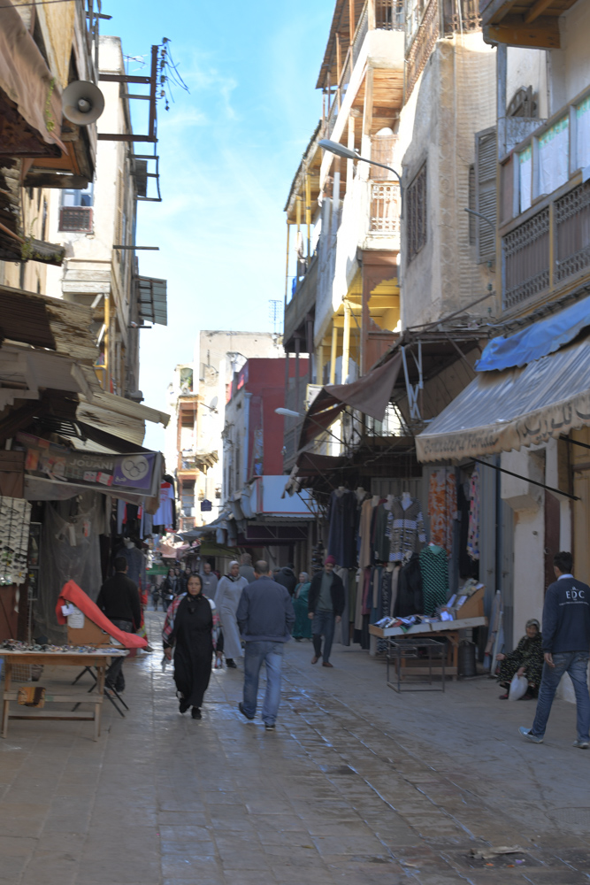 Fes Gasse Jüdisches Viertel