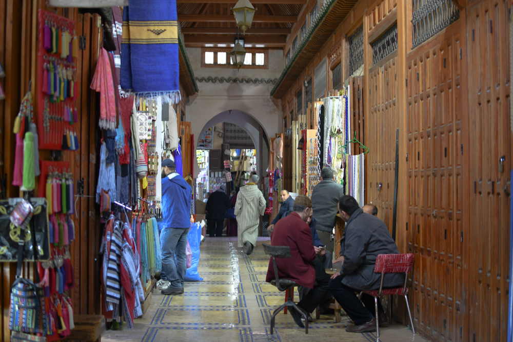 Fes Gasse Geschlossene Medina