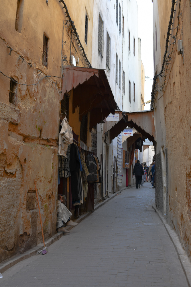 Fes Gasse in Medina