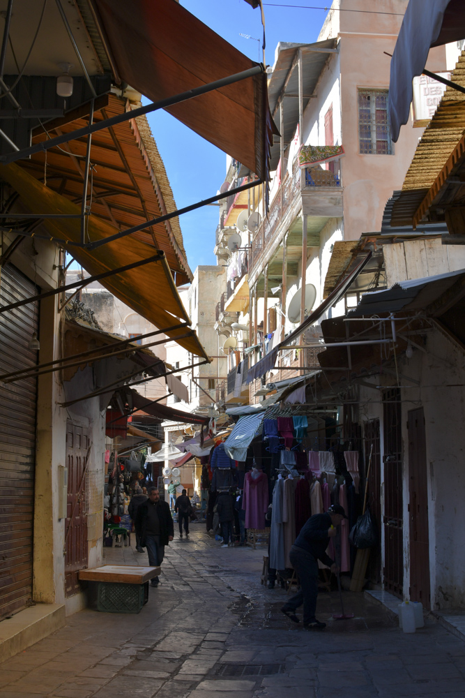 Fes Gasse Jüdisches Viertel