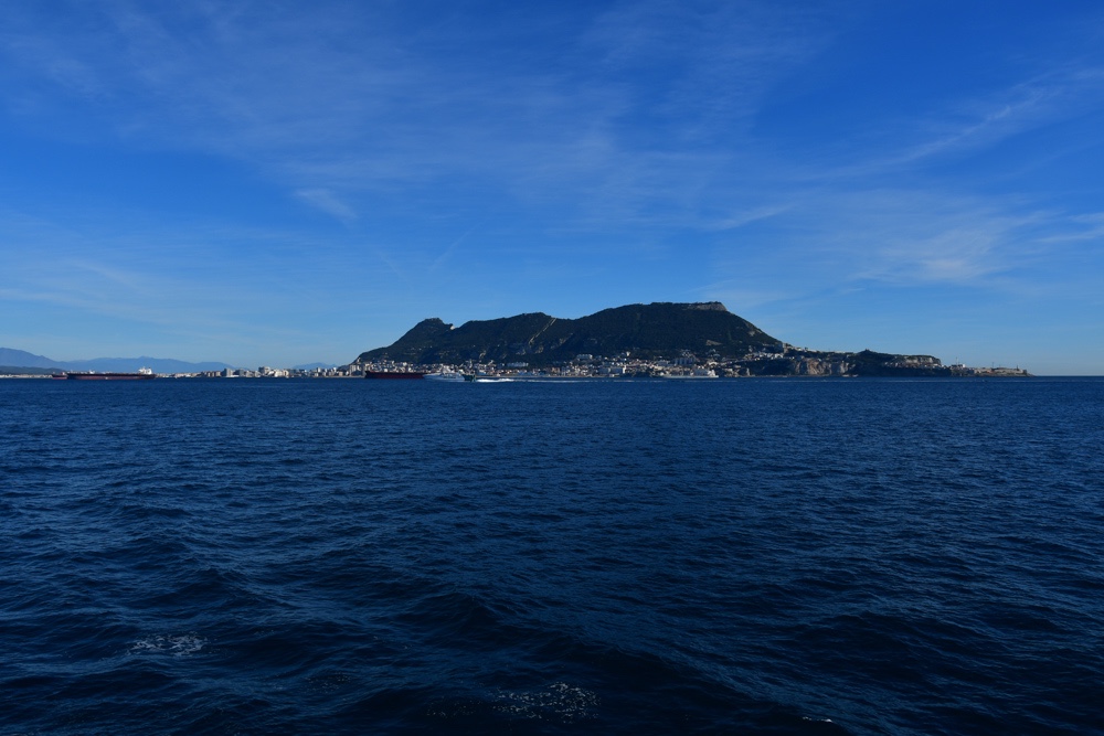Gibraltar Meer Kueste Schiffe