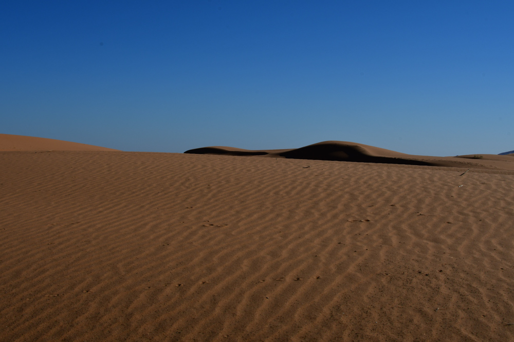 Kleine Sandduenen Ostumfahrung Erg Chebbi